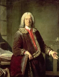 Porträt von Prosper Jolyot de Crebillon, 1746